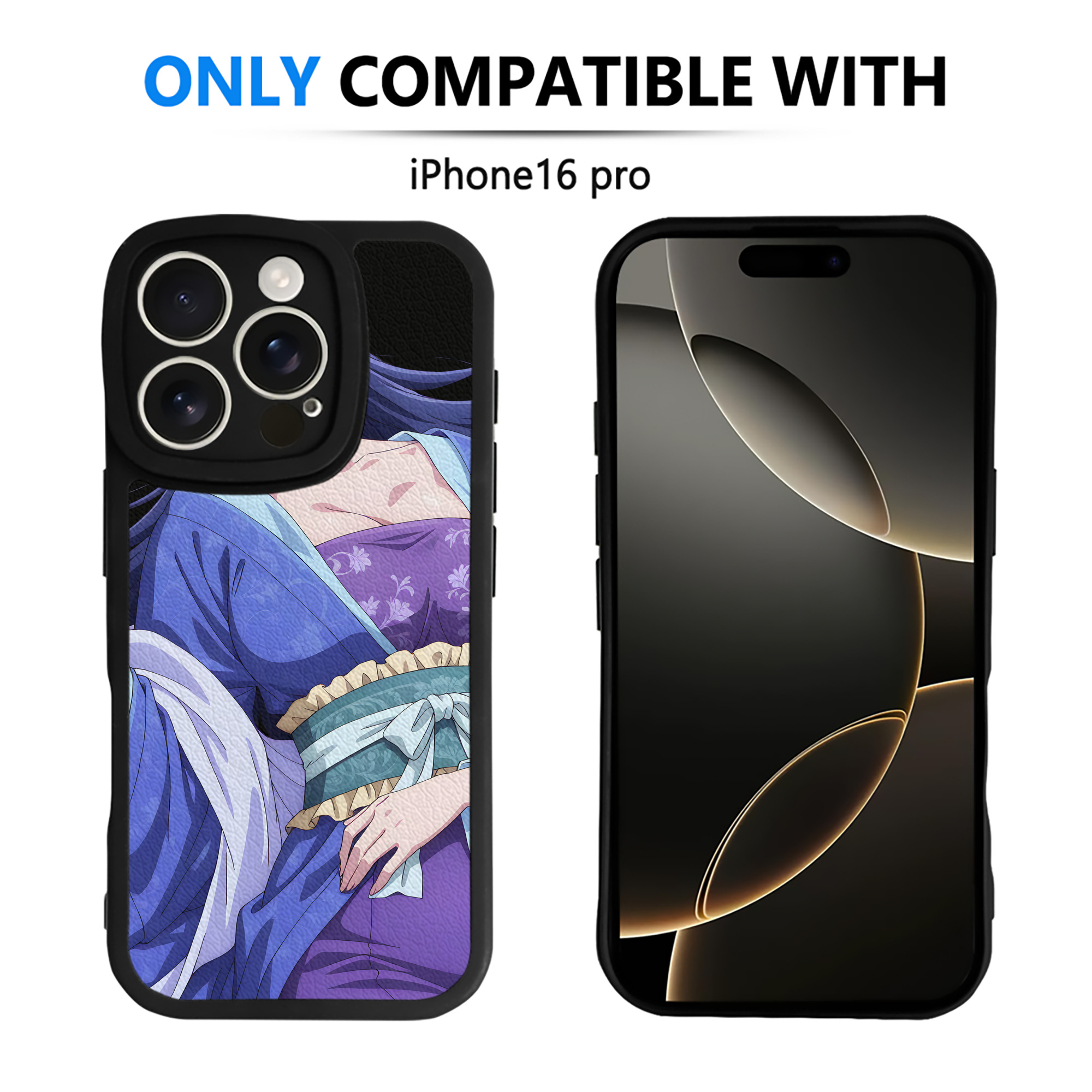 （画像用） 薬屋のひとりごと The Apothecary Diaries 【iPhone 16シリーズ対応】シリコンスマホケース（レザー調） 材質：シリコン